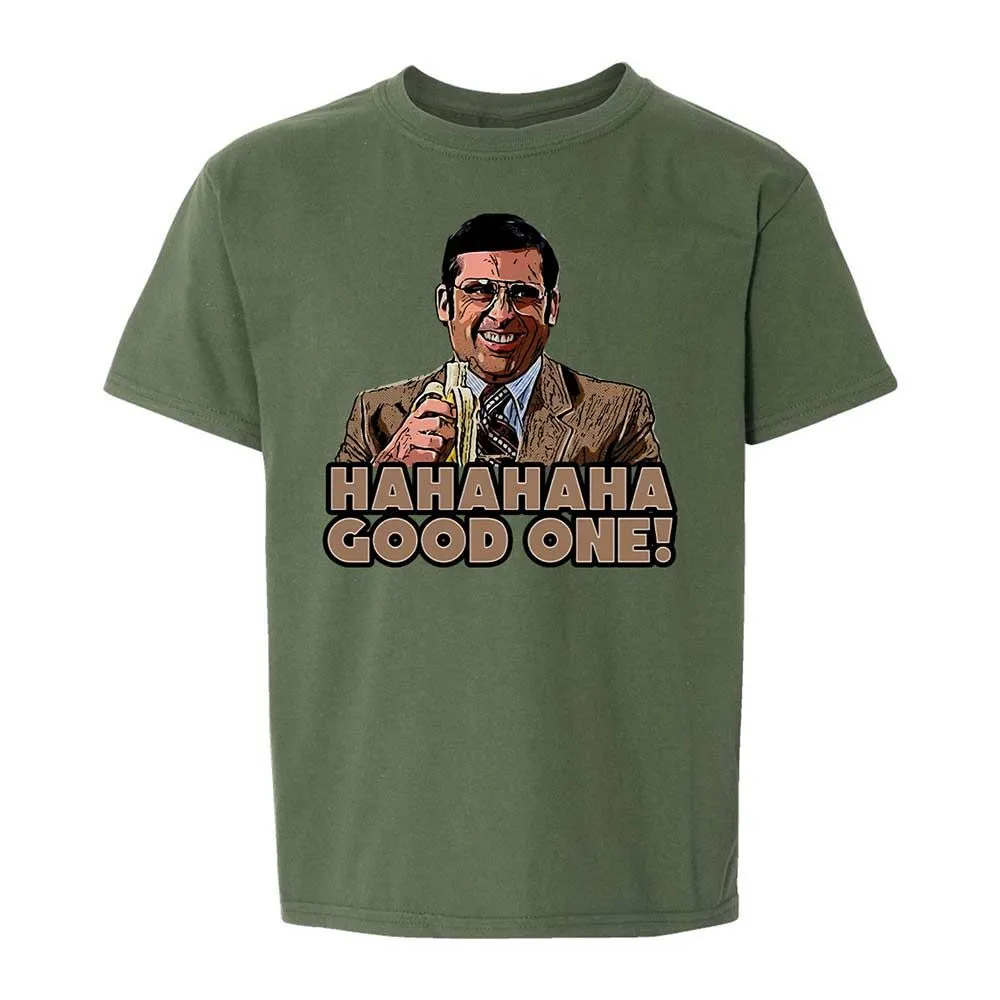 Kids T-Shirt - Y8UFRV3N - Military Green - 19