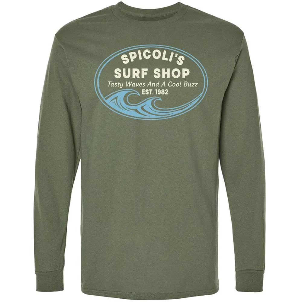 Long Sleeve T-Shirt - RXD35KA9 - Military Green - 9