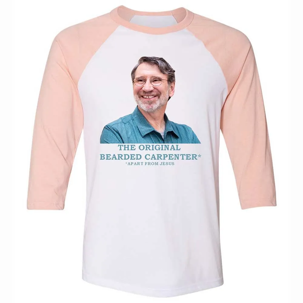 The Original Bearded Carpenter - White/Heather Peach - 5