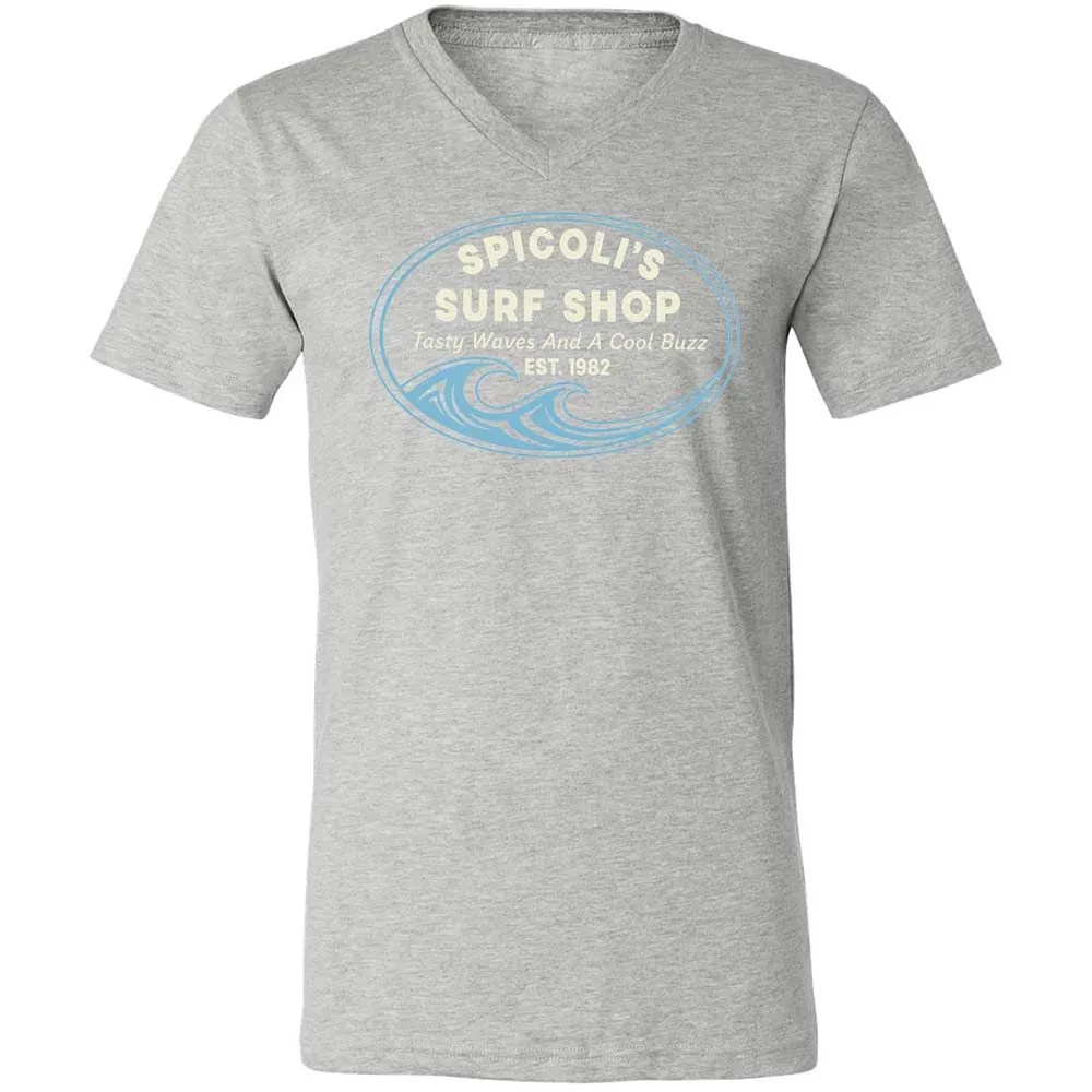 Unisex V-Neck T-Shirt - CV9UFMQT - Athletic Heather - 15