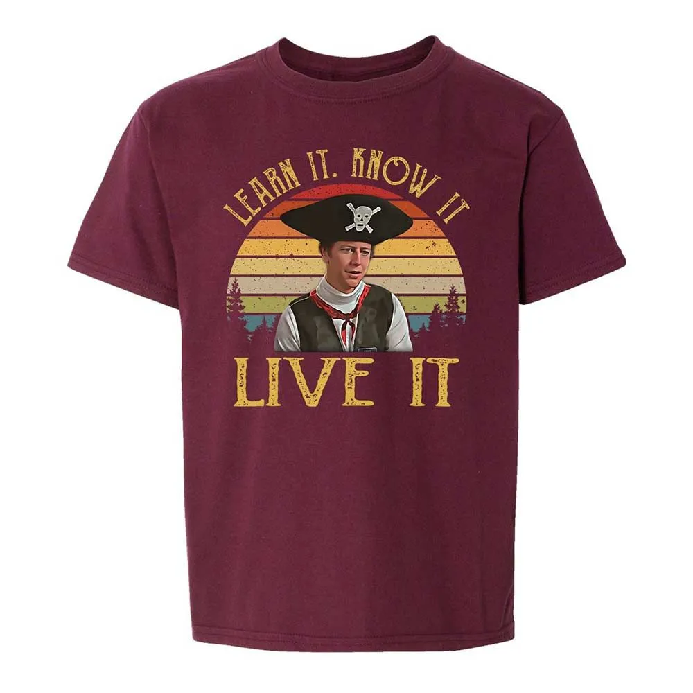 Kids T-Shirt - H2A1U31Q - Maroon - 14