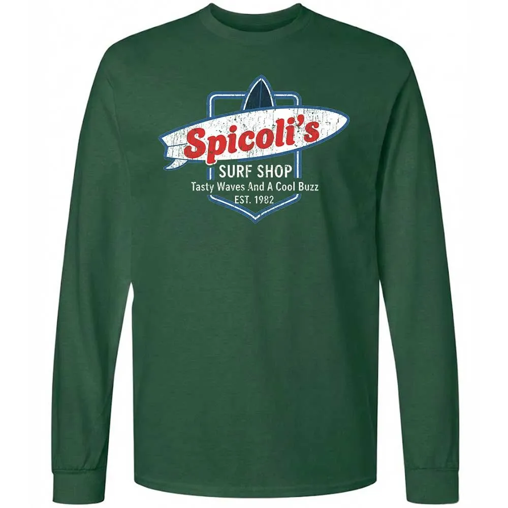 Long Sleeve T-Shirt - 6JLT2FP6 - Forest Green - 4