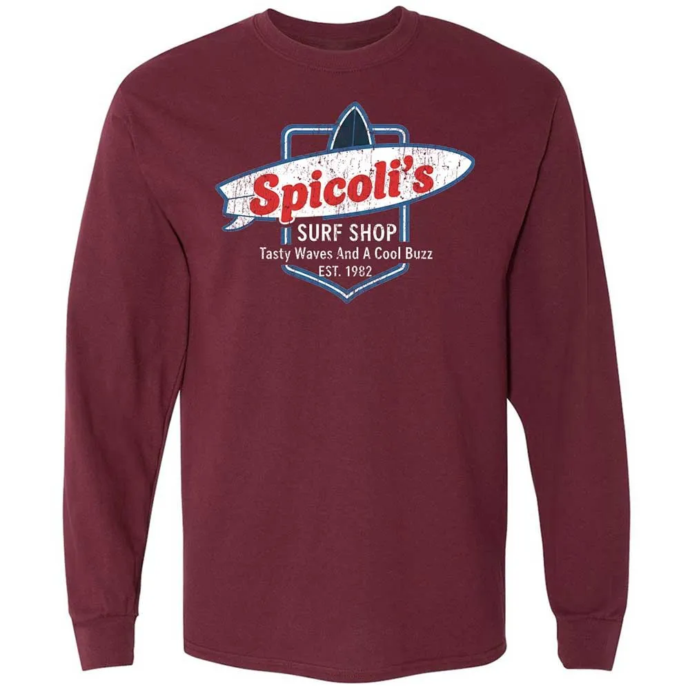 Long Sleeve T-Shirt - 6JLT2FP6 - Maroon - 6