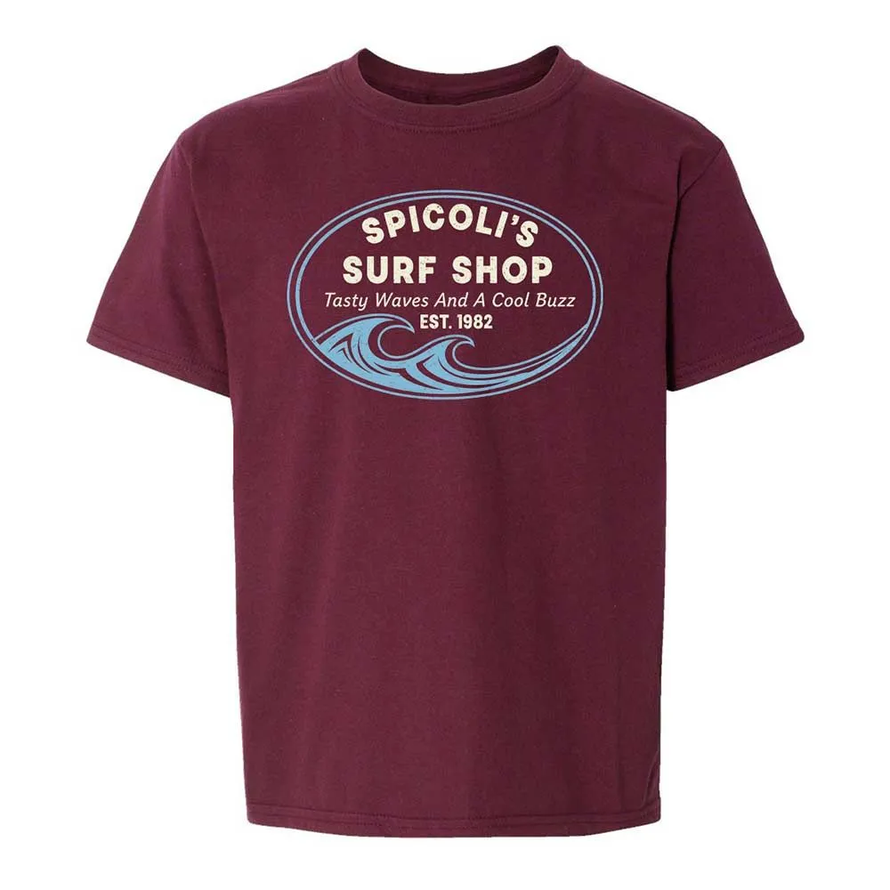 Kids T-Shirt - QJ17FGJQ - Maroon - 14