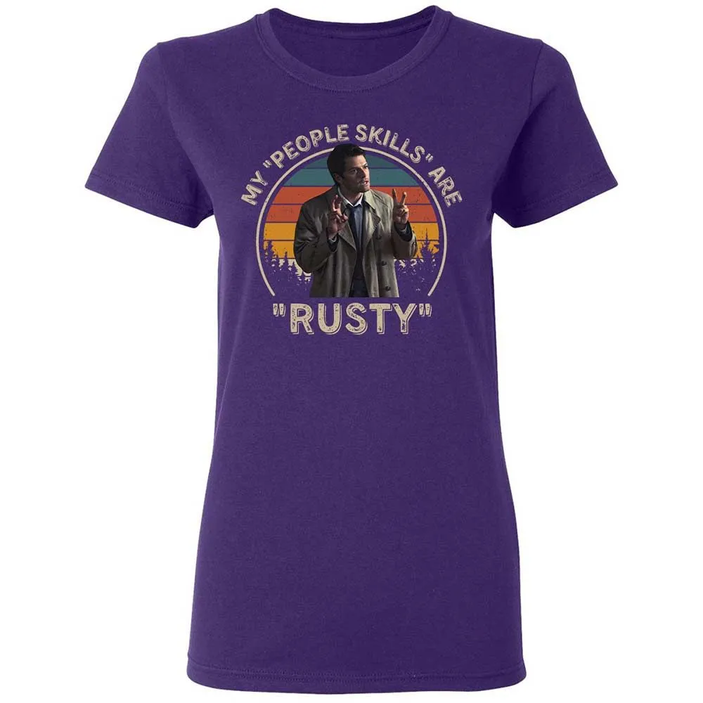 Women's T-Shirt - ACBZBRSV - Purple - 10