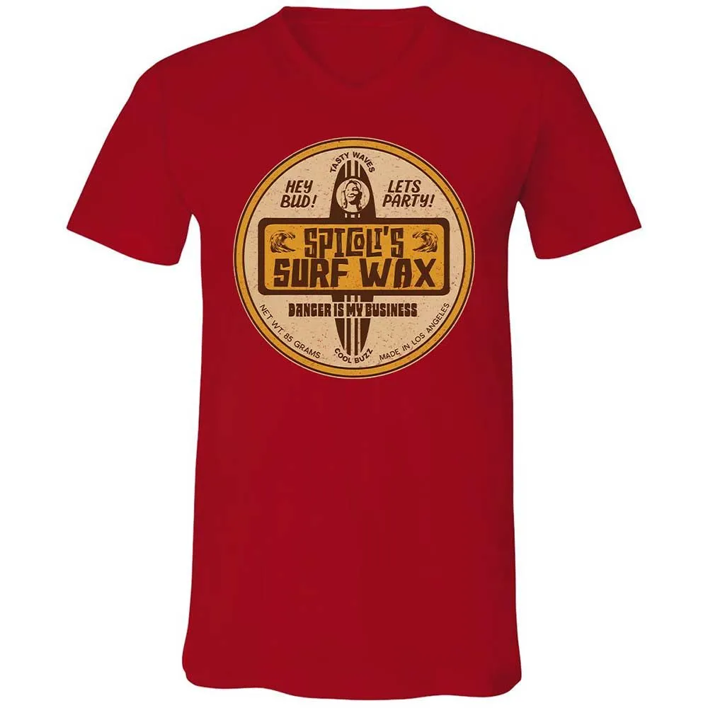 Unisex V-Neck T-Shirt - FNB8BT3G - Red - 6
