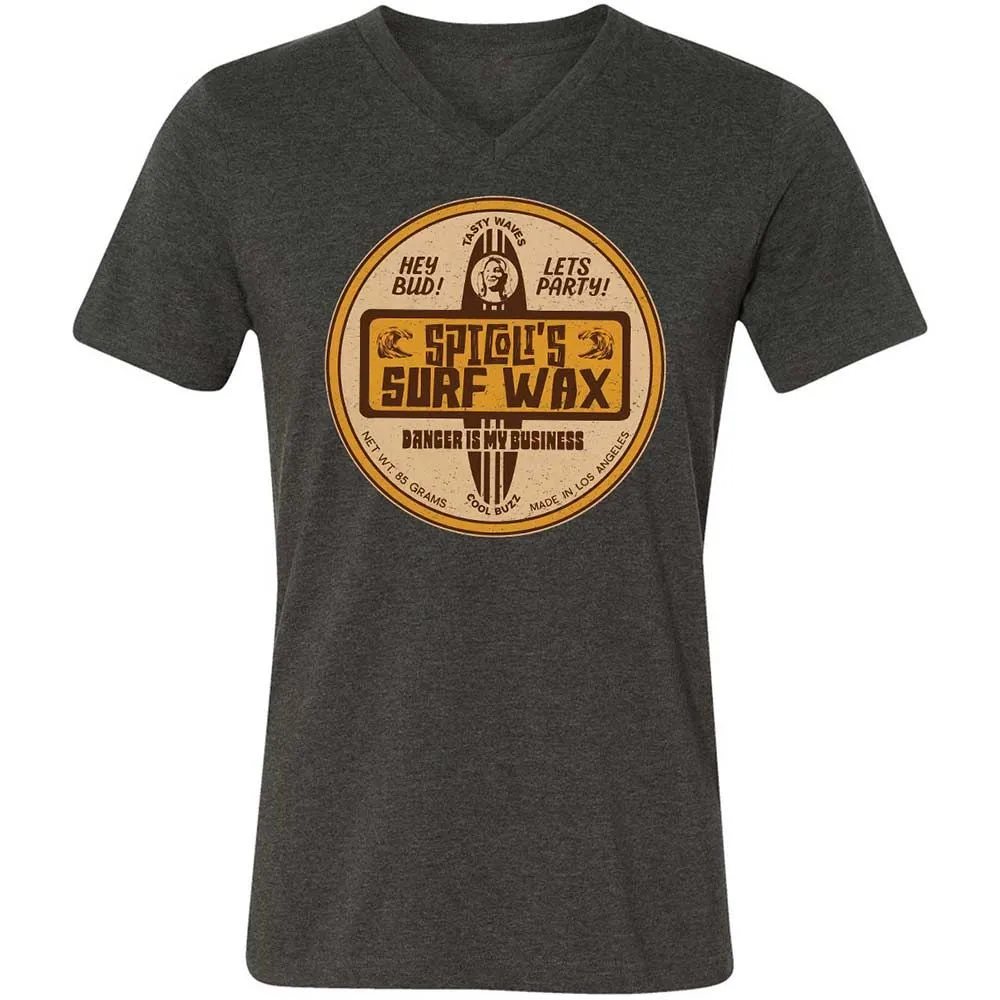 Unisex V-Neck T-Shirt - FNB8BT3G - Dark Grey Heather - 9