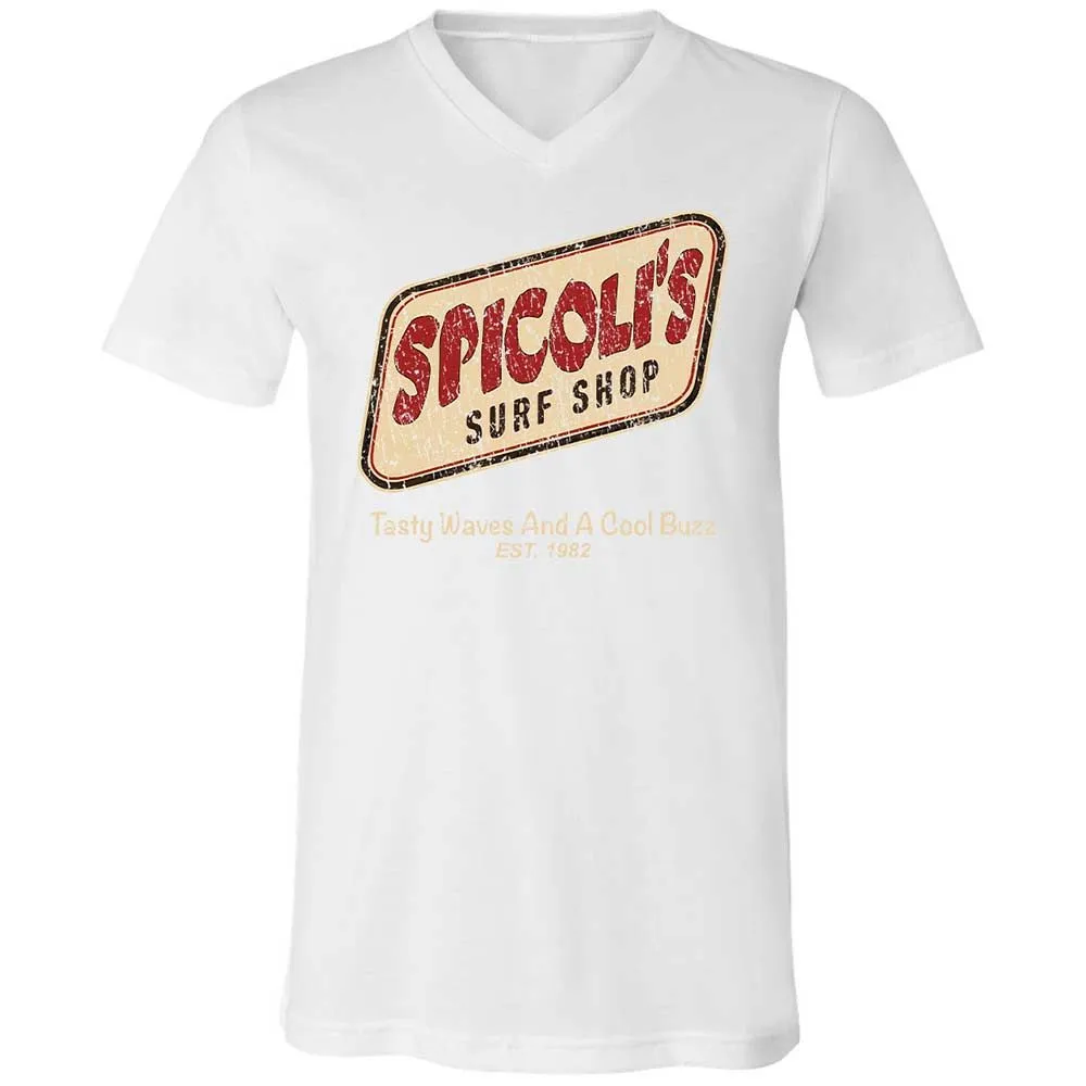 Unisex V-Neck T-Shirt - 3HHXPVXE - White - 16