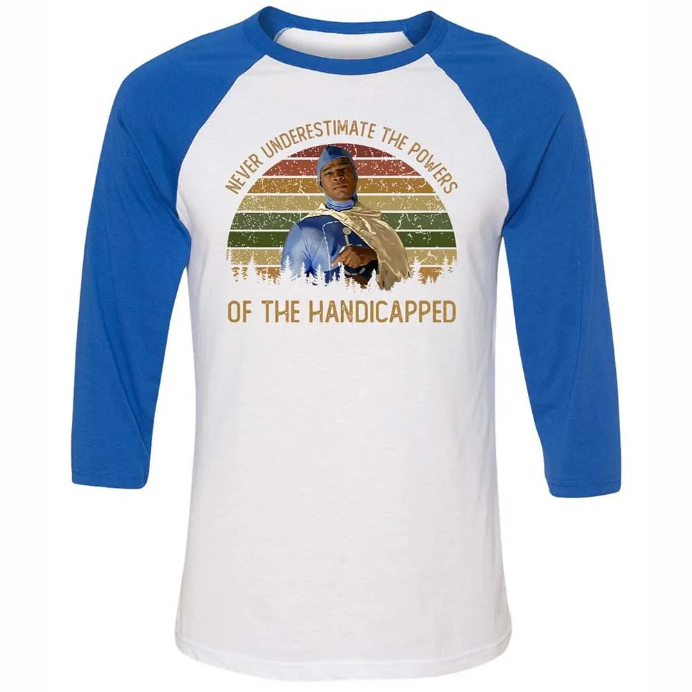 Unisex 3/4 Baseball Tee - 7NVNY8JP - White/True Royal - 10