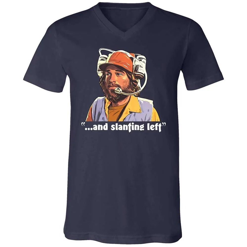 Unisex V-Neck T-Shirt - B9NJBB49 - Navy - 2