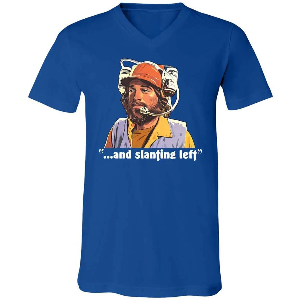 Unisex V-Neck T-Shirt - B9NJBB49 - True Royal - 4