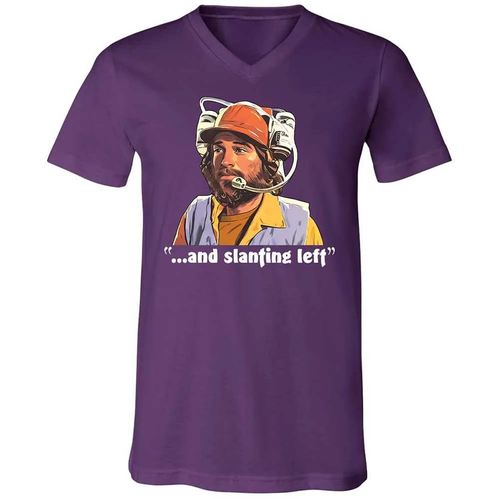 Unisex V-Neck T-Shirt - B9NJBB49 - Team Purple - 10