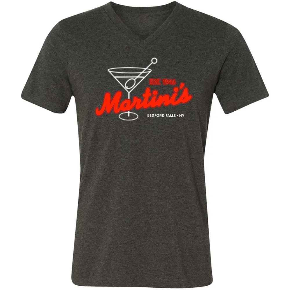 Martini's Bar - Dark Grey Heather - 9