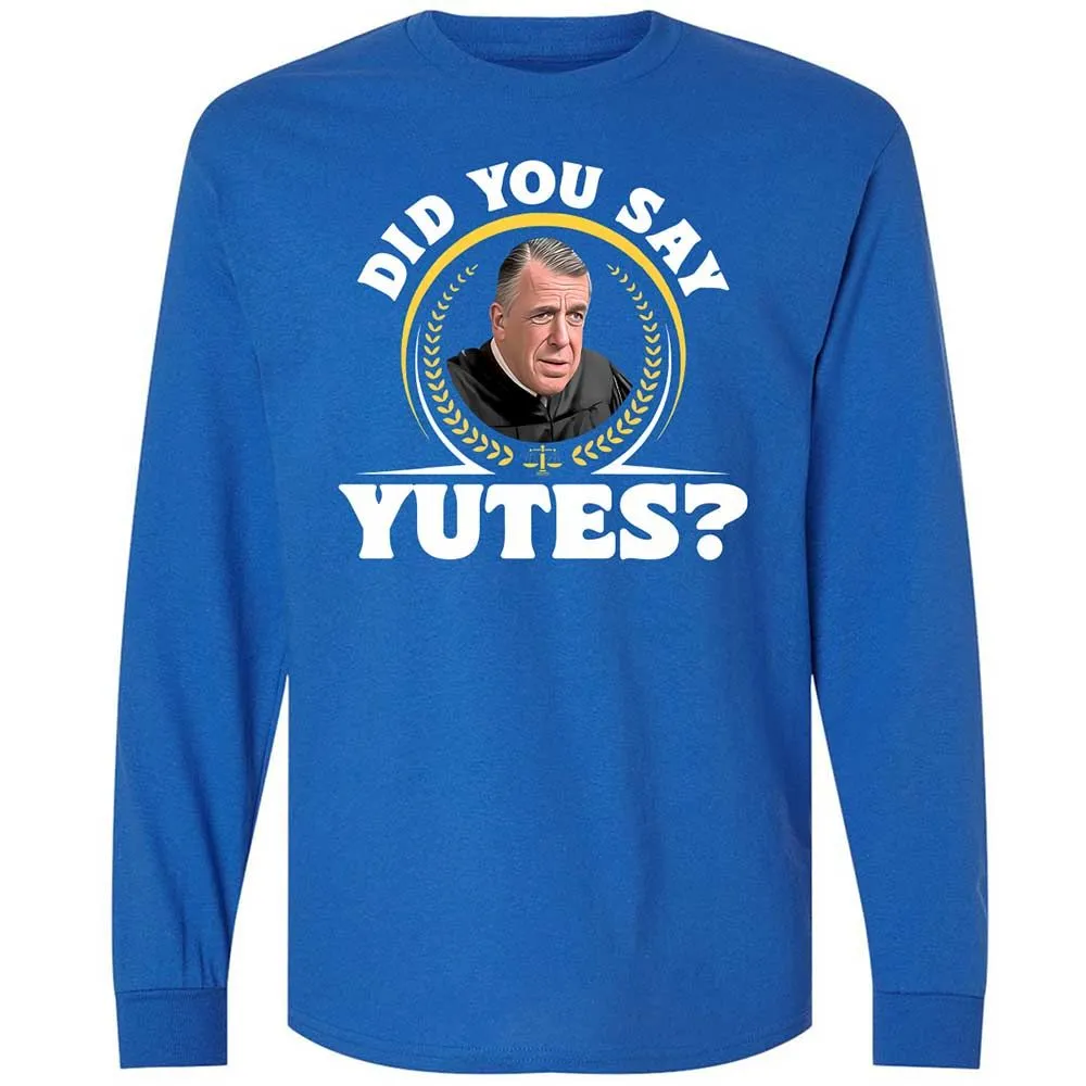 Long Sleeve T-Shirt - 3EUEJFXU - Royal - 3