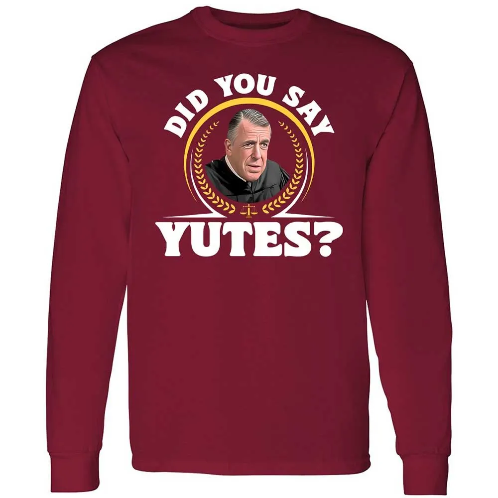 Long Sleeve T-Shirt - 3EUEJFXU - Cardinal Red - 7