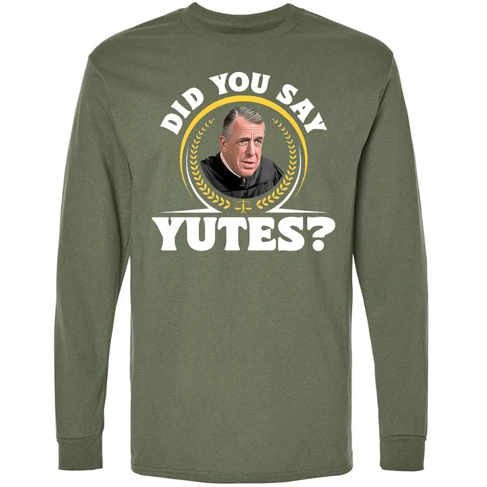 Long Sleeve T-Shirt - 3EUEJFXU - Military Green - 9