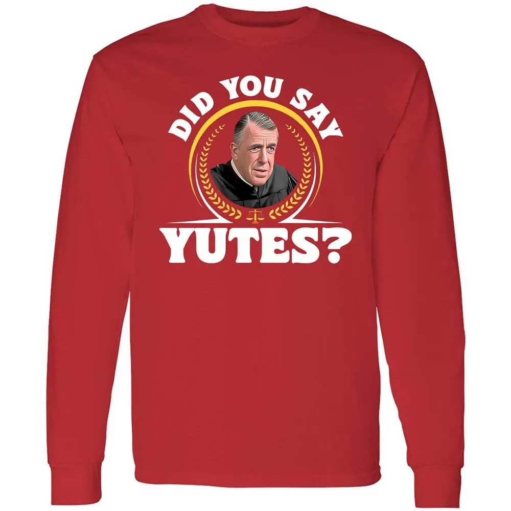 Long Sleeve T-Shirt - 3EUEJFXU - Red - 11
