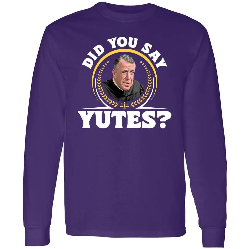 Long Sleeve T-Shirt - 3EUEJFXU - Purple - 12