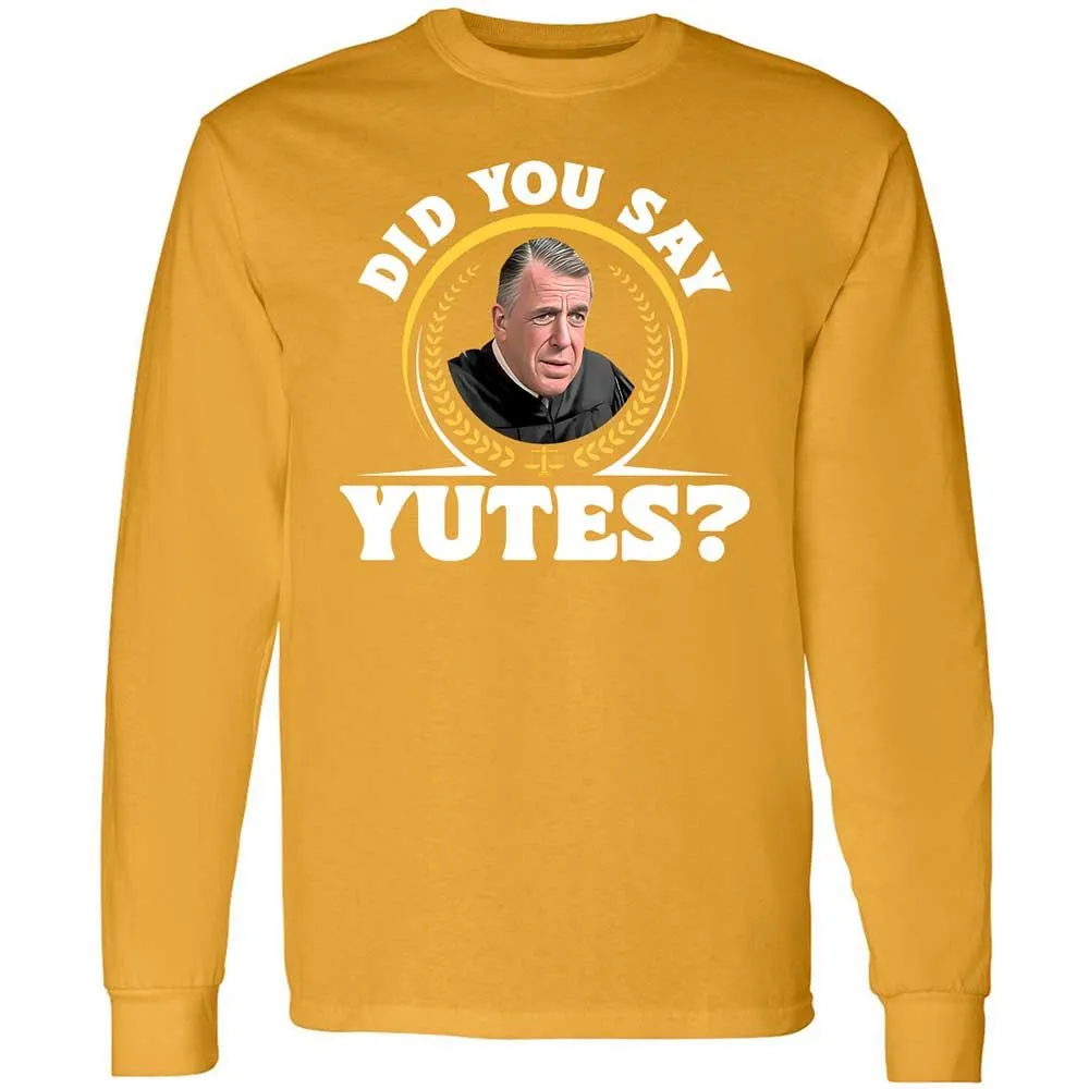 Long Sleeve T-Shirt - 3EUEJFXU - Gold - 13