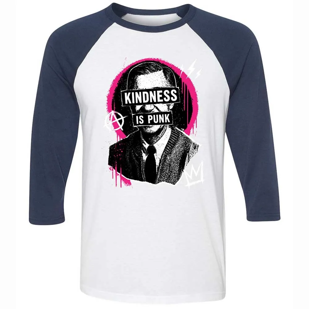 Kindness is Punk - White/Navy - 8