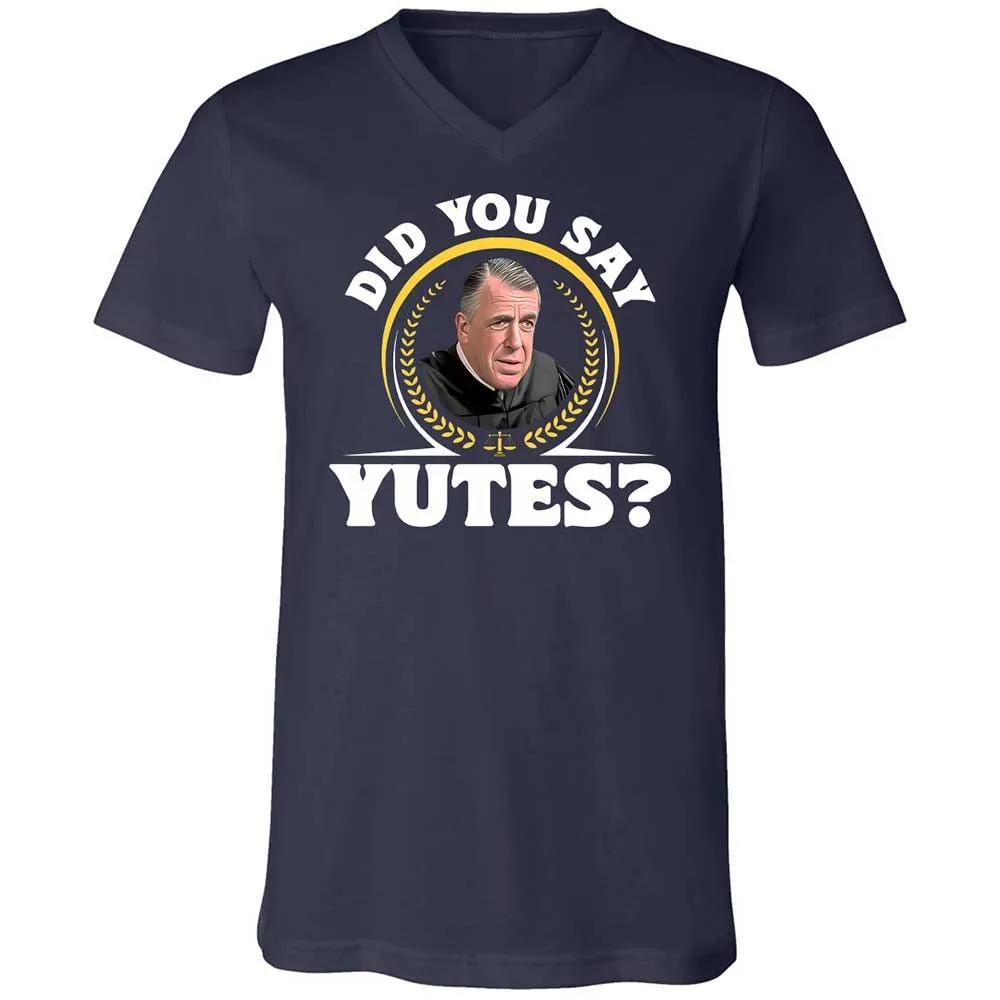 Unisex V-Neck T-Shirt - VM2GW4CU - Navy - 2