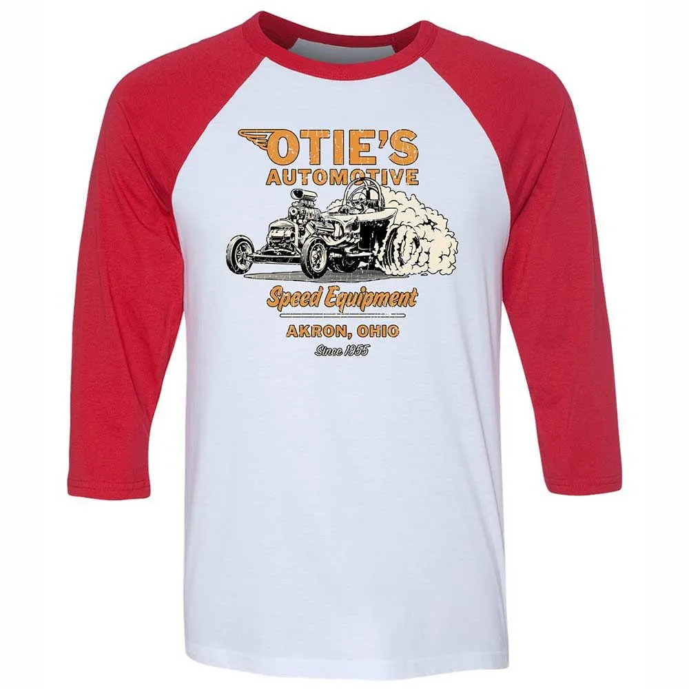 Otie's Speed Equipment - White/Red - 9