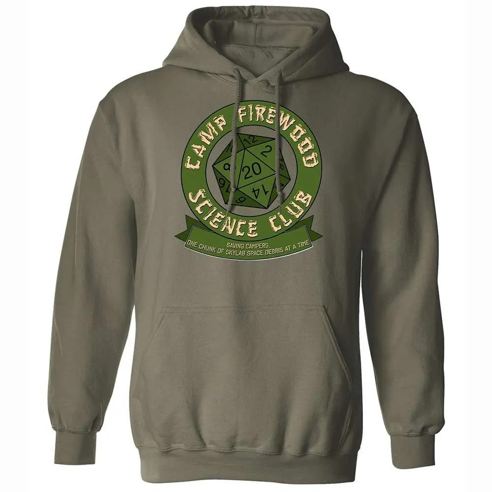 Camp Firewood Science Club - Military Green - 21