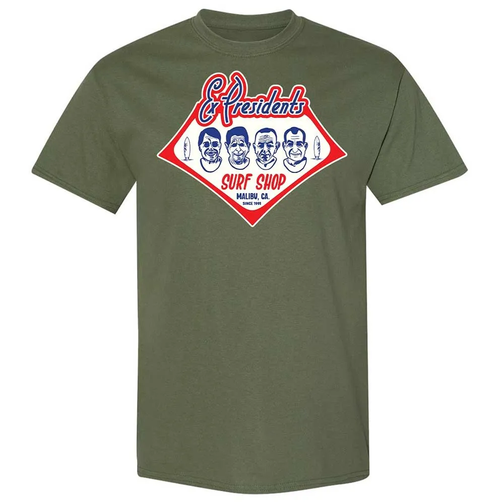 Ex-Presidents Surf Shop - Military Green - 9
