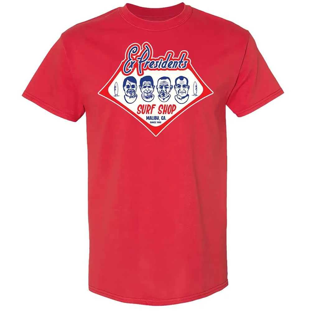 Ex-Presidents Surf Shop - Red - 10