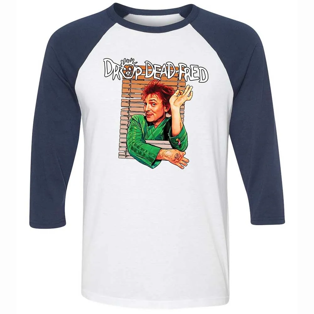 Funny Man Drop Dead Fred - White/Navy - 8