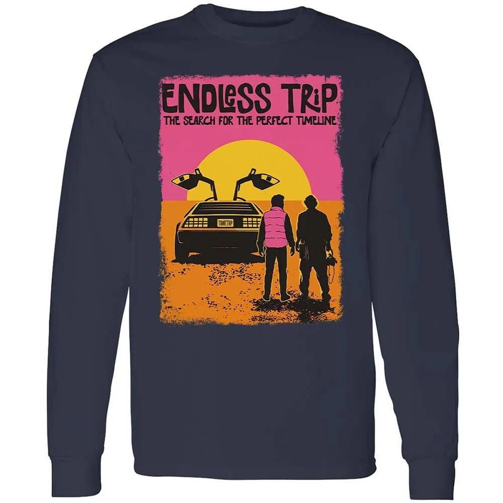 Long Sleeve T-Shirt - X4MWA99R - Navy - 2