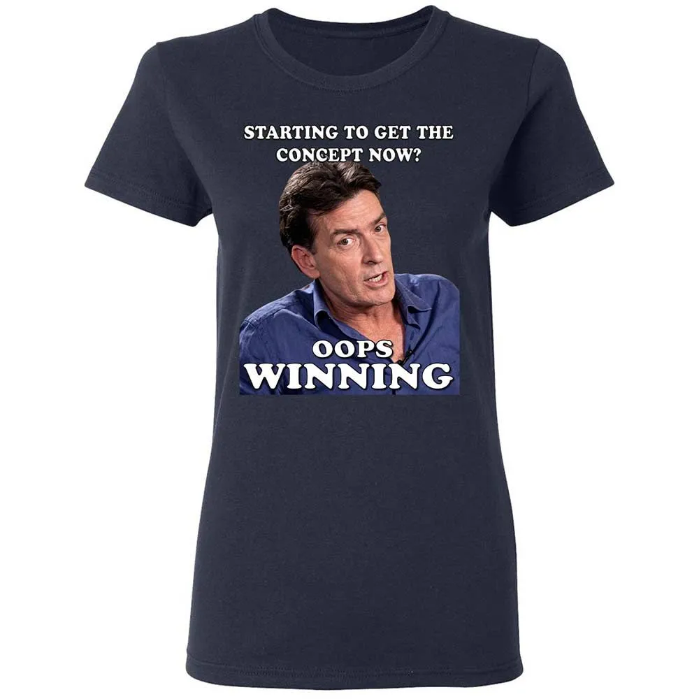 Women's T-Shirt - M9NUWDCD - Navy - 2