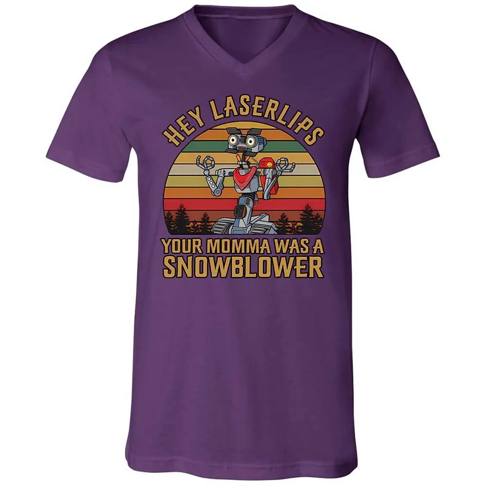Unisex V-Neck T-Shirt - CG9RRLDU - Team Purple - 10
