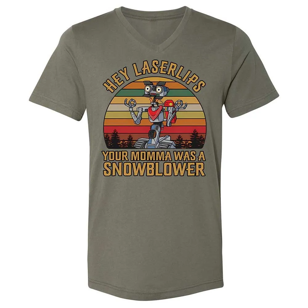 Unisex V-Neck T-Shirt - CG9RRLDU - Military Green - 11