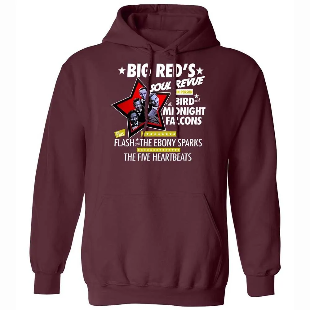 The Bird and Midnight Falcons - Maroon - 7
