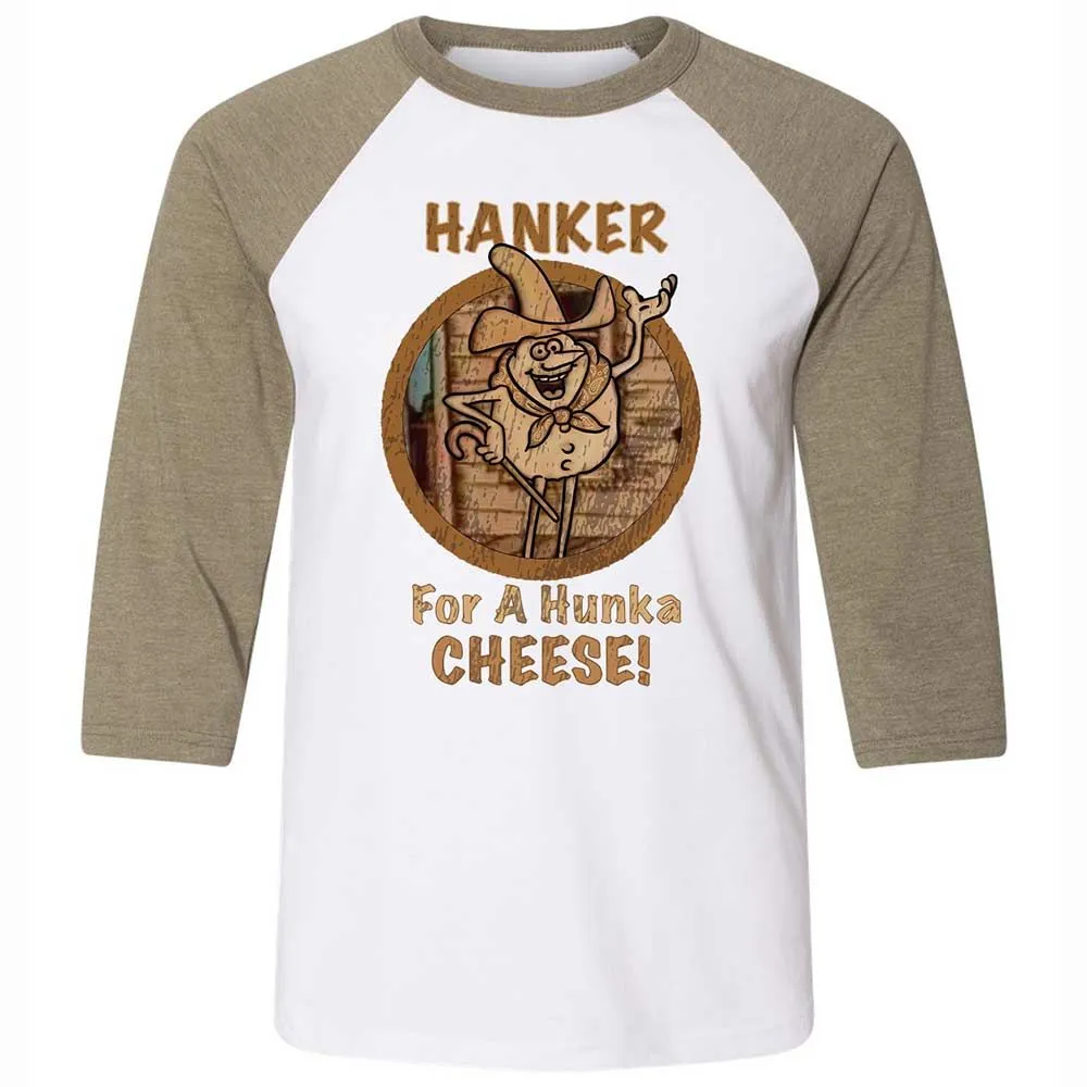 Unisex 3/4 Baseball Tee - 1F9N1M5R - White/Heather Olive - 4