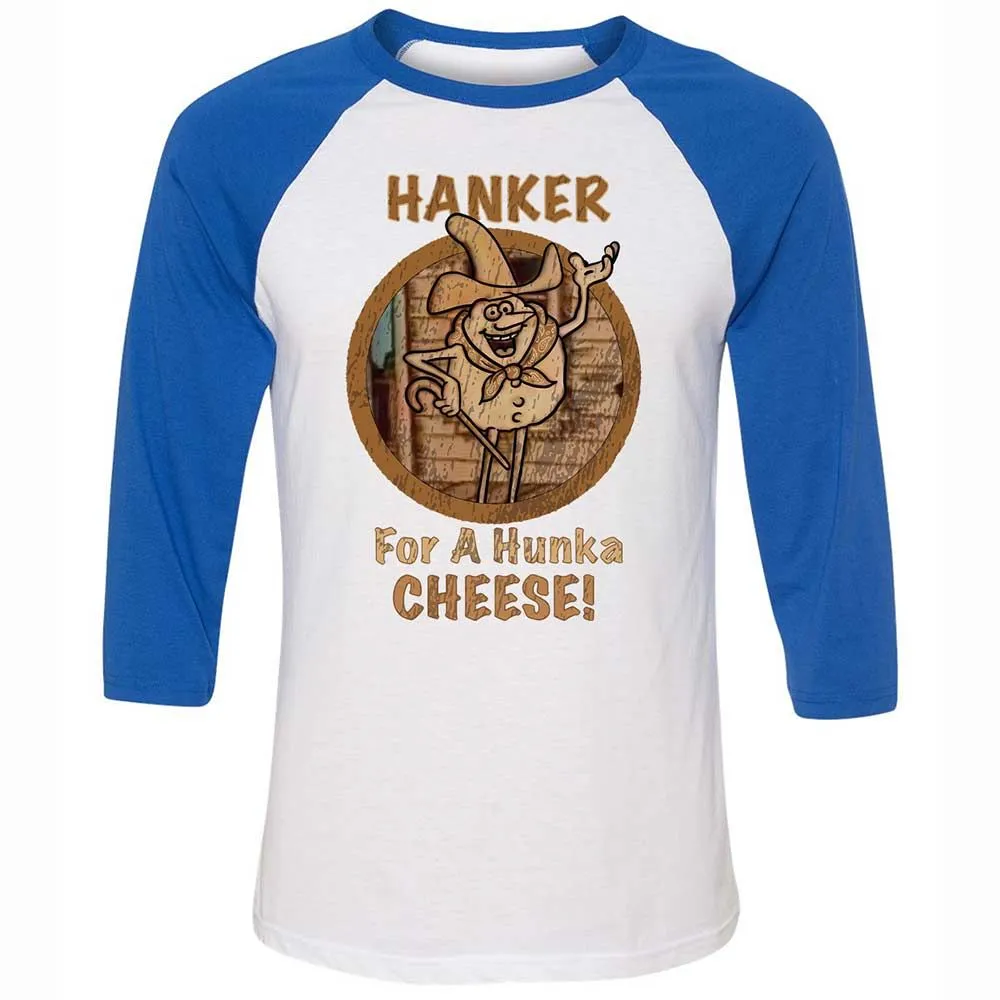 Unisex 3/4 Baseball Tee - 1F9N1M5R - White/True Royal - 10