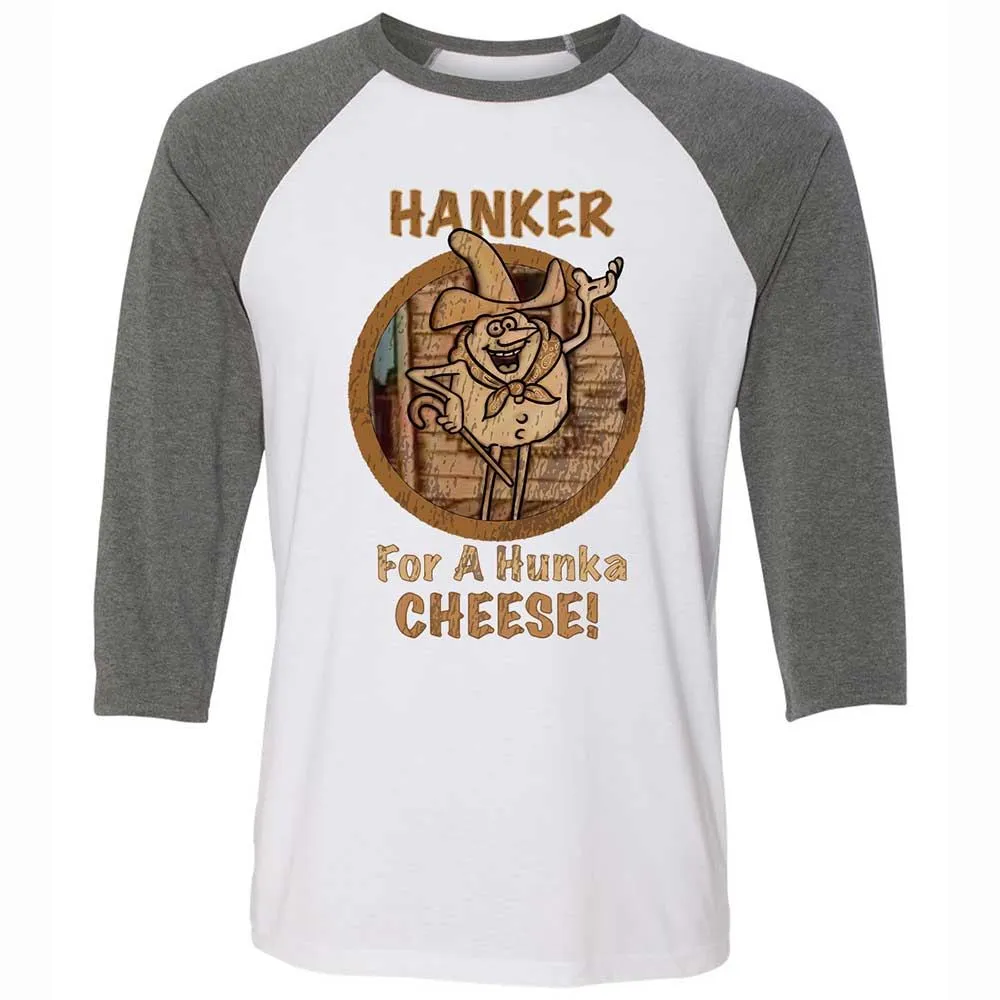 Unisex 3/4 Baseball Tee - 1F9N1M5R - White/Deep Heather - 11