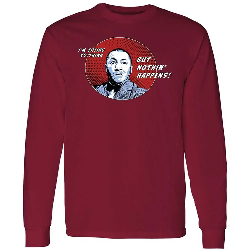 Long Sleeve T-Shirt - EGWHDEAH - Cardinal Red - 7