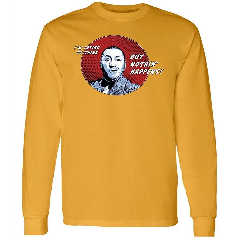 Long Sleeve T-Shirt - EGWHDEAH - Gold - 13
