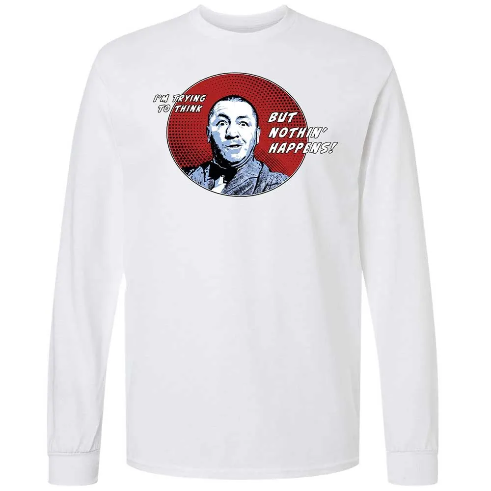 Long Sleeve T-Shirt - EGWHDEAH - White - 17