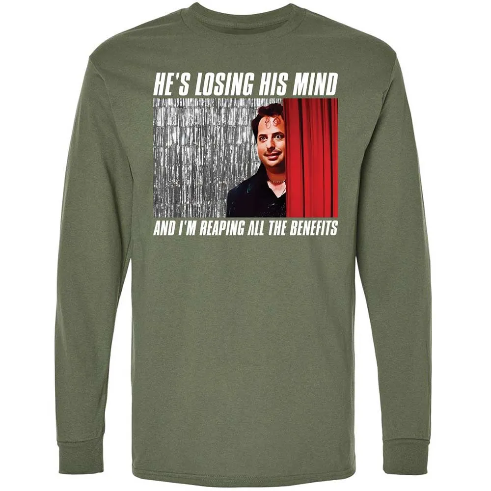 Long Sleeve T-Shirt - QQNU4QQ7 - Military Green - 9