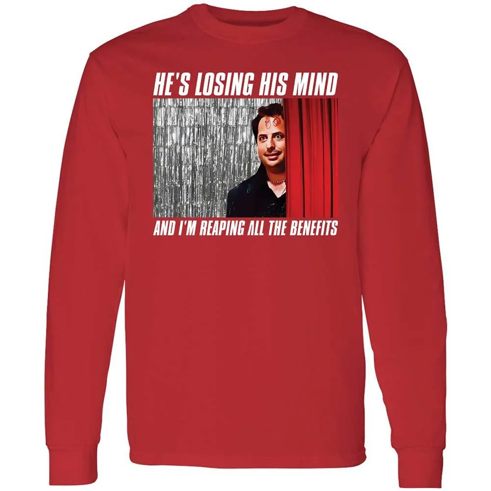 Long Sleeve T-Shirt - QQNU4QQ7 - Red - 11