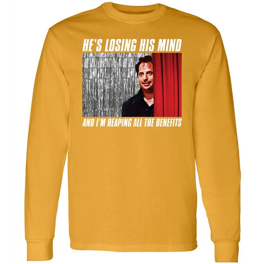 Long Sleeve T-Shirt - QQNU4QQ7 - Gold - 13