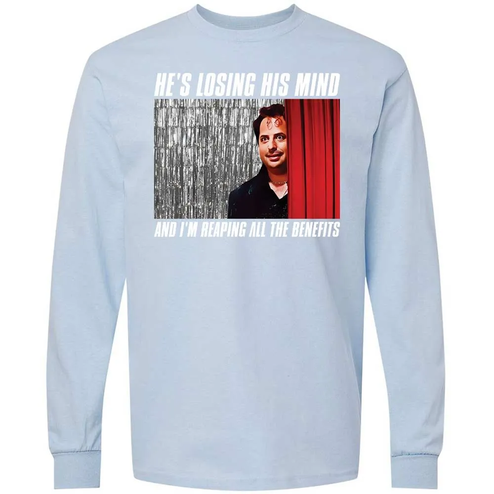 Long Sleeve T-Shirt - QQNU4QQ7 - Light Blue - 18