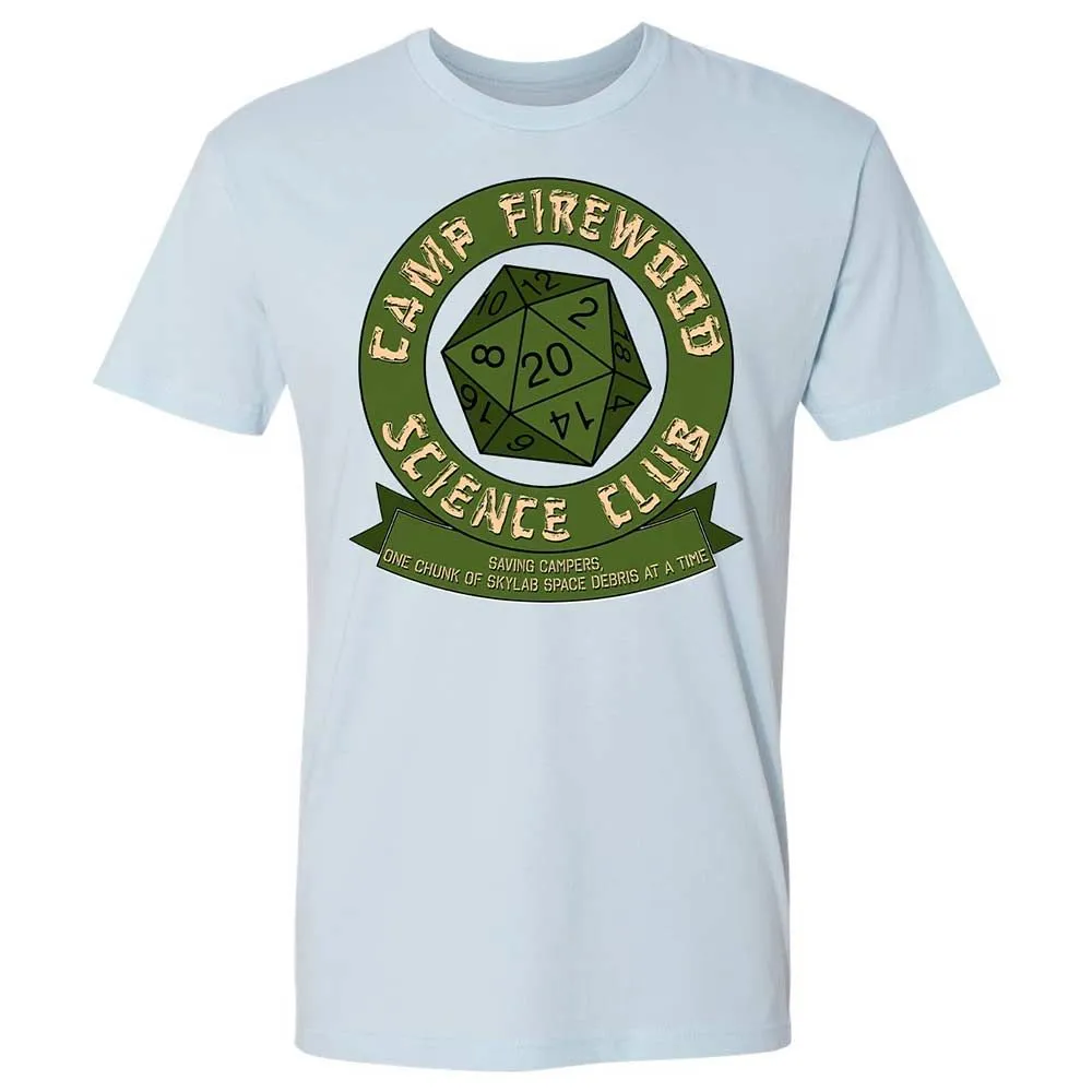 Camp Firewood Science Club - Light Blue - 4