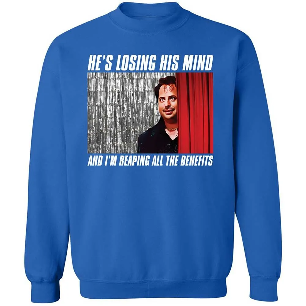 Classic Unisex Sweatshirt - FLWQJEGJ - Royal - 3