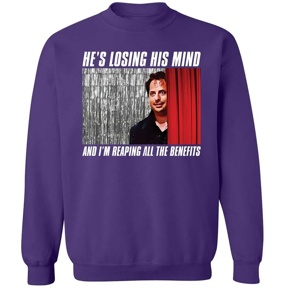 Classic Unisex Sweatshirt - FLWQJEGJ - Purple - 11