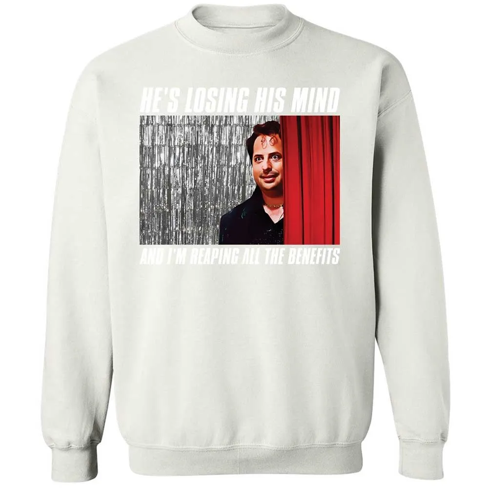 Classic Unisex Sweatshirt - FLWQJEGJ - White - 18