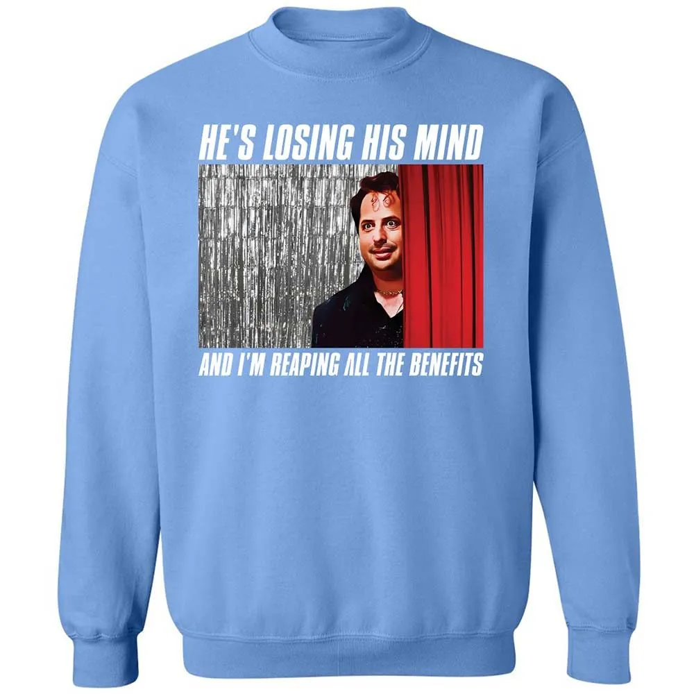 Classic Unisex Sweatshirt - FLWQJEGJ - Carolina Blue - 20